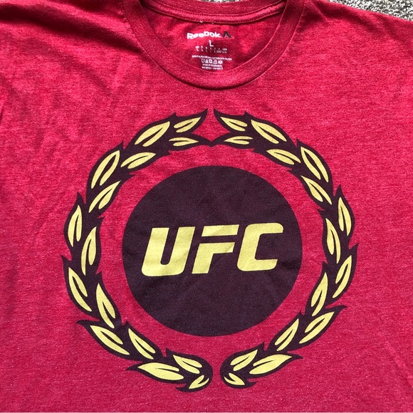 REEBOK UFC GRAPHIC T SHIRT SIZE LARGE MENS - Picture 3 of 8